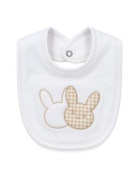 Made in Italy newborn chenille layette - Bib