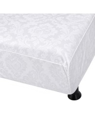Double Mattress Protector in Damask Cotton – Supergioiosa – Cirrito Maria Teresa