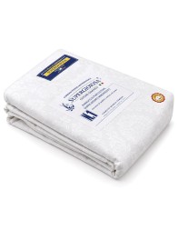 Double Mattress Protector in Damask Cotton – Supergioiosa – Cirrito Maria Teresa