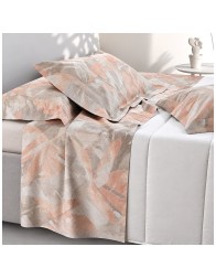Ofelia Gabel double bed sheet set Made in Italy with floral print