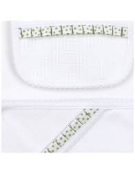 Newborns Set with Embroiderable Bib and Blanket – CJT09 – Coralo Baby
