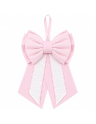 Birth bow with aida cloth to embroider - 040RR - Corredo Italiano