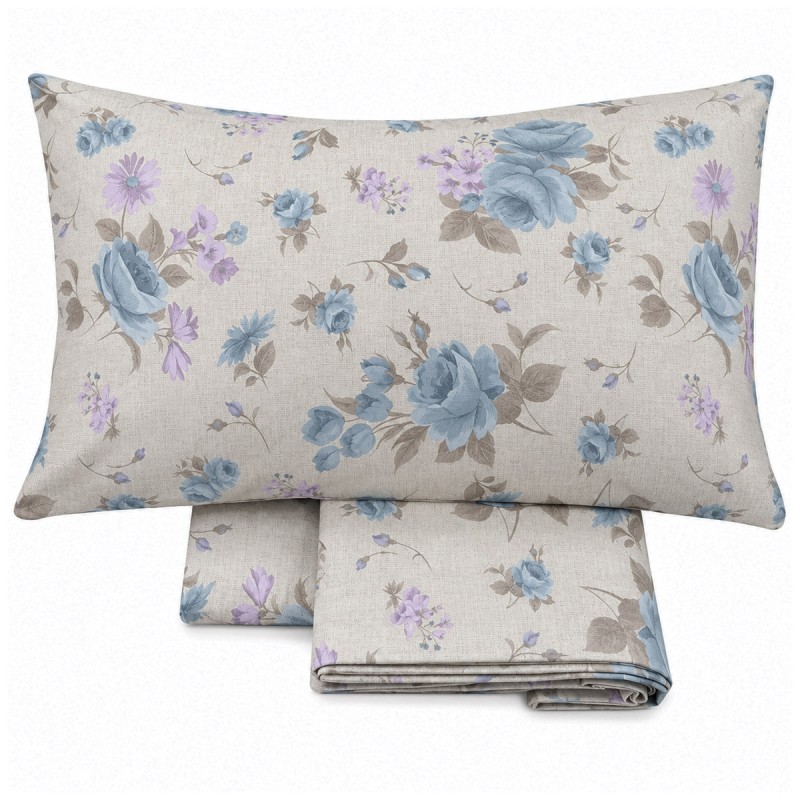Colonia - set  lenzuola in flanella Corredo Italiano letto matrimoniale
