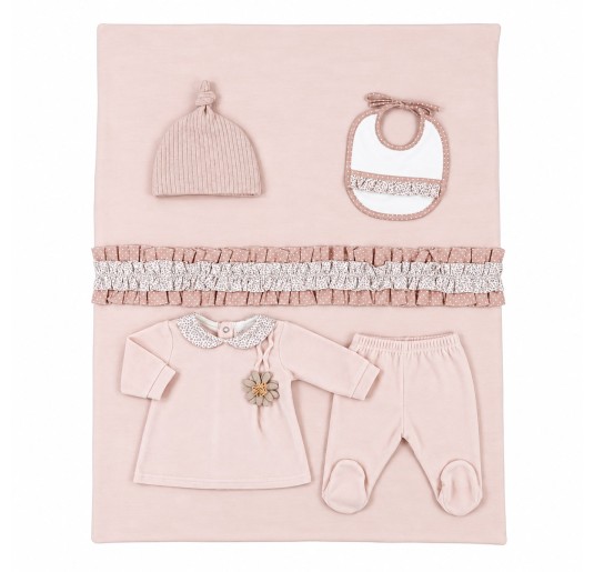 Chenille Newborn Baby Girl First Outfit Set – LCH76A25 –...