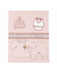 Chenille Newborn Baby Girl First Outfit Set – LCH76A25 – Le Chicche