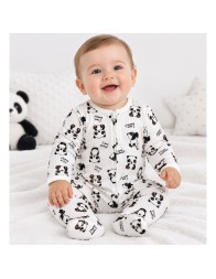 Pigiamino tutina zip baby con maniche lunghe e chiusura frontale Baby On Board