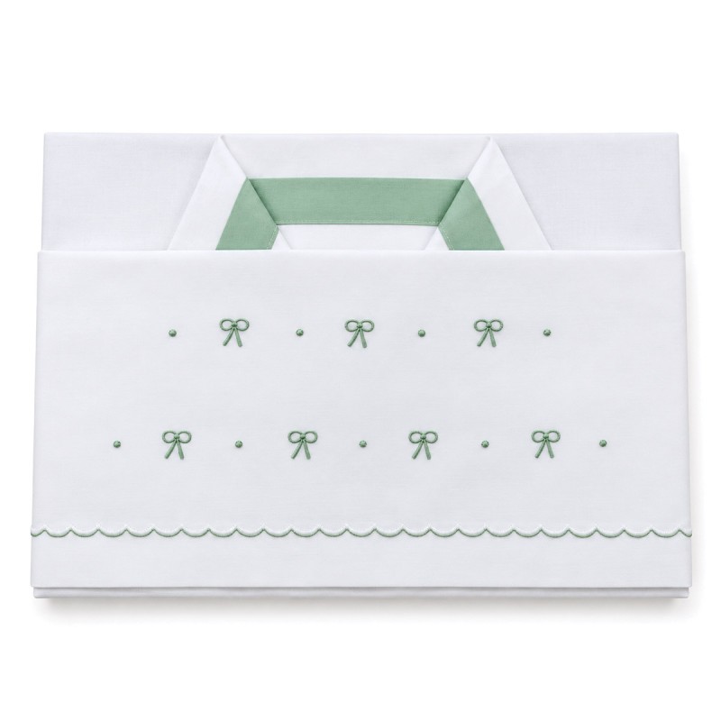 Cradle and Pram Sheet Set - Nodi...