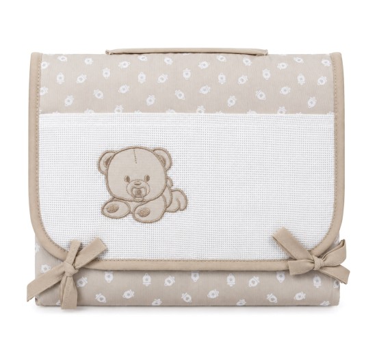 Embroiderable Travel Changing Mat with Aida Cloth