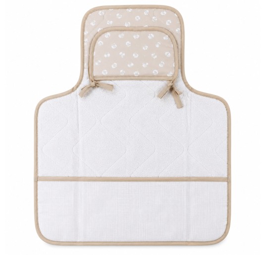 Embroiderable Travel Changing Mat with Aida Cloth 2