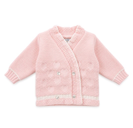 Newborn Crossed jacket for wool blend - R683 - La Rocca 2