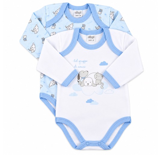 Set 2 body in caldo cotone manica lunga - Ellepi 2