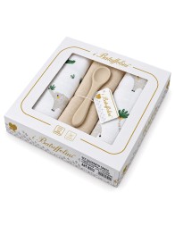 Quadrati di garza in mussola I Batuffolini 70x70 cm con cucchiaio