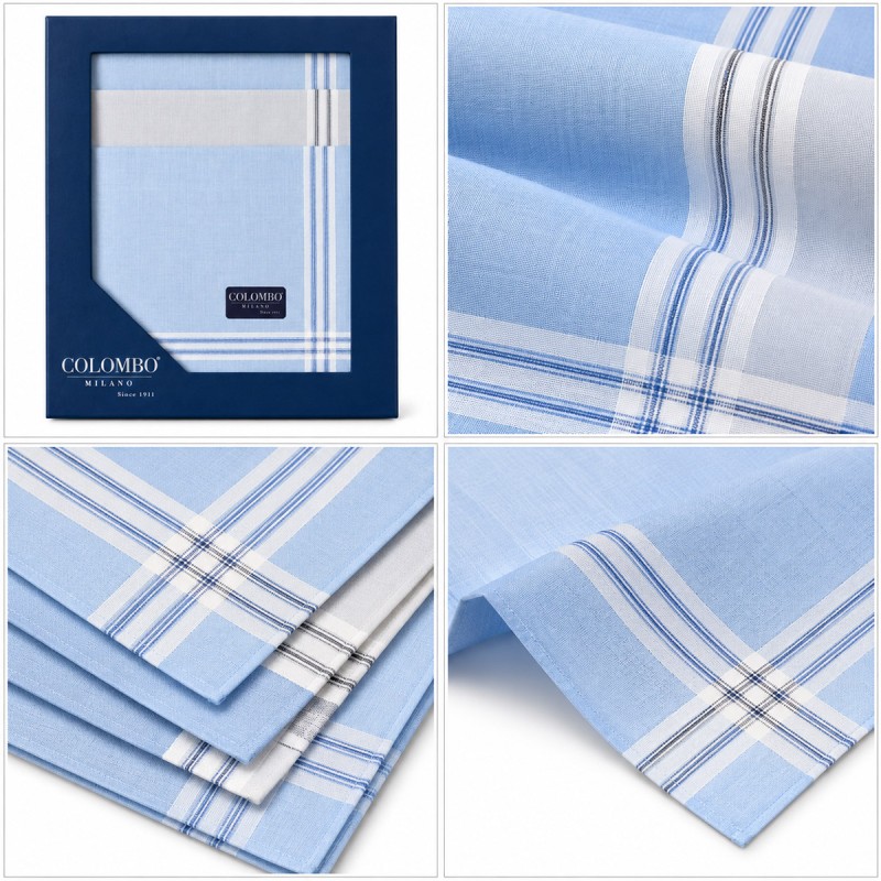 Record C7 men’s handkerchiefs 12-piece pack