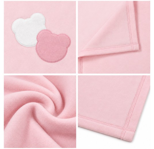 Copertina in pile per culletta - Bears C62452B - Coccode'... 2