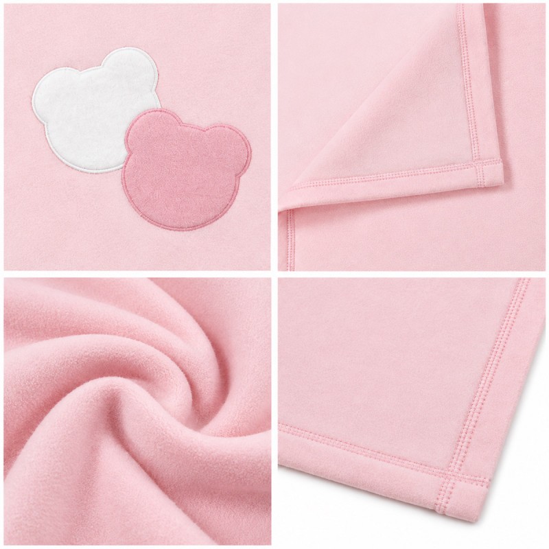 Fleece blanket for cradle pram -...