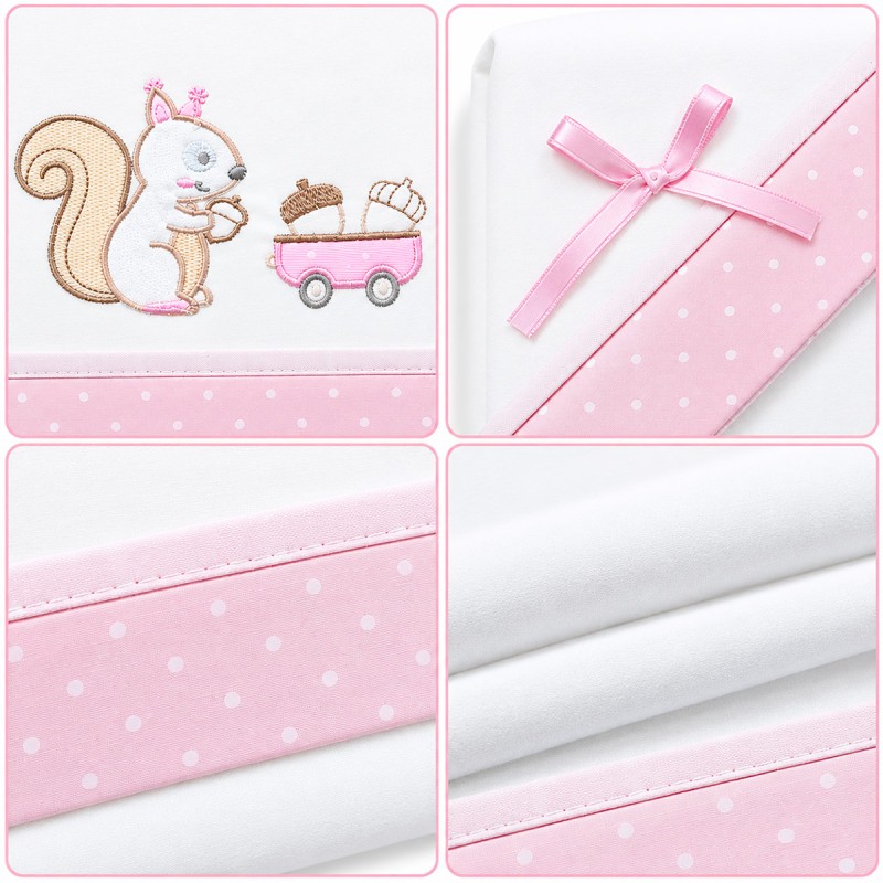 Set lenzuola lettino baby in flanella...