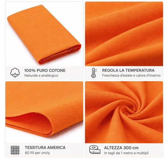 100% cotton fabric 300 cm wide for sheets and pillowcases 2
