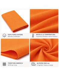 Tessuto cotone 100% Made in Italy venduto al metro