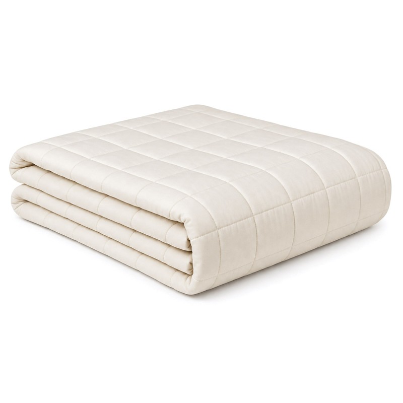 Detail of Botticelli quilted bedspread in 330TC pure cotton satin