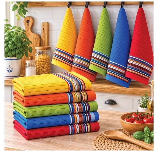 60x75 cm cotton honeycomb tea towel Jaipur S&G