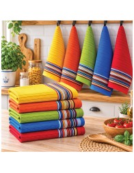 60x75 cm cotton honeycomb tea towel Jaipur S&G