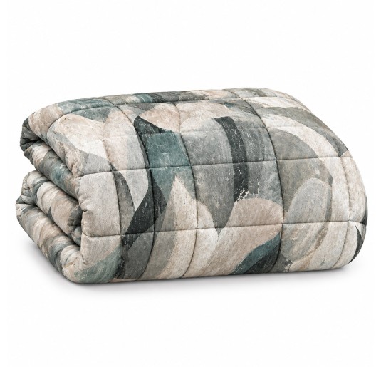 Double bed styled with the textured Aspen jacquard quilt by Dondi Home 2