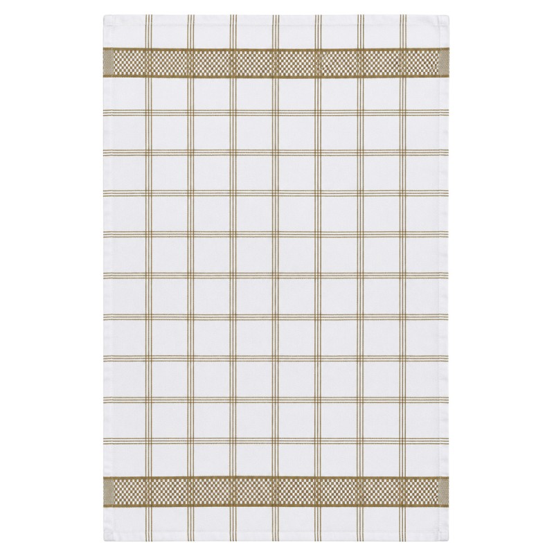 Cotton blend kitchen Tea Towel 45x65 cm  – Taupe