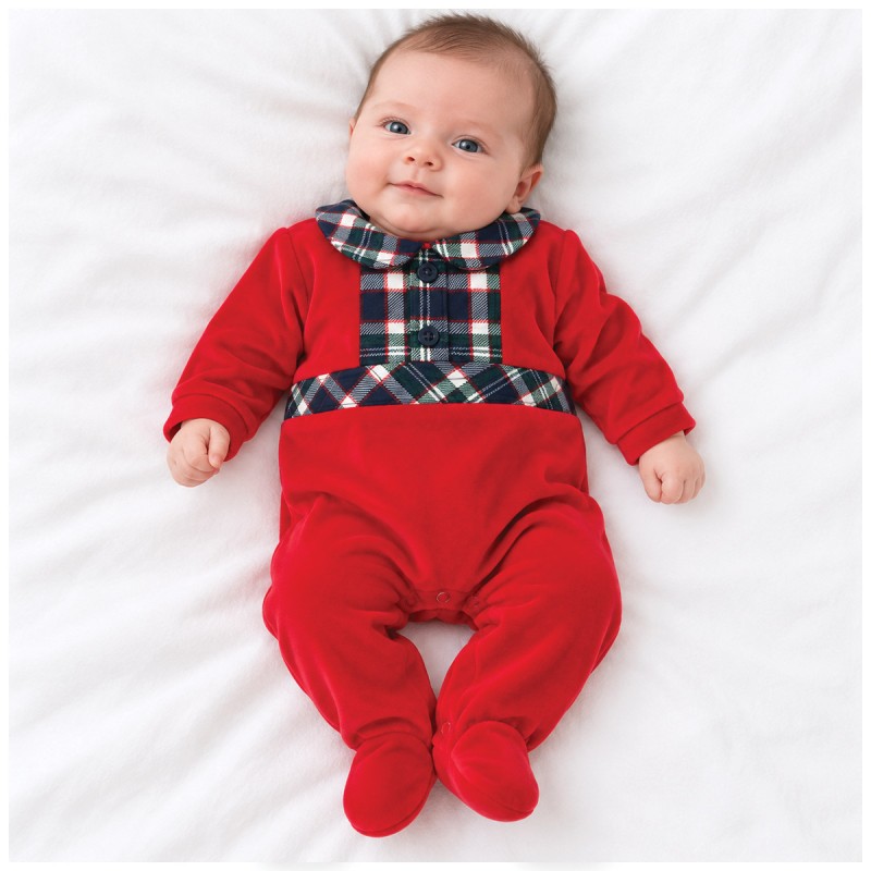 Christmas Chenille onesie playsuit by...