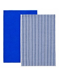 Set di 2 strofinacci in spugna Luna S&G da cucina, ciascuno da 45x65 cm