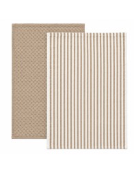 Luna S&G set of two terry kitchen tea towels, each measuring 45x65 cm