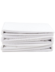 Set 5 coprimaterasso salvapipì con angoli lettino 60x130 cm