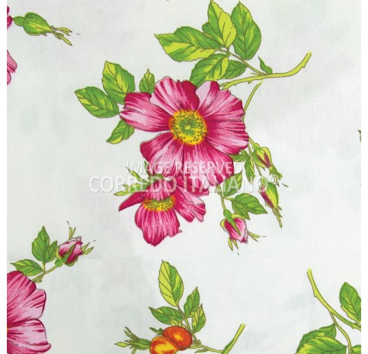 Flower fuxia - tablecoth - varoius sizes 2