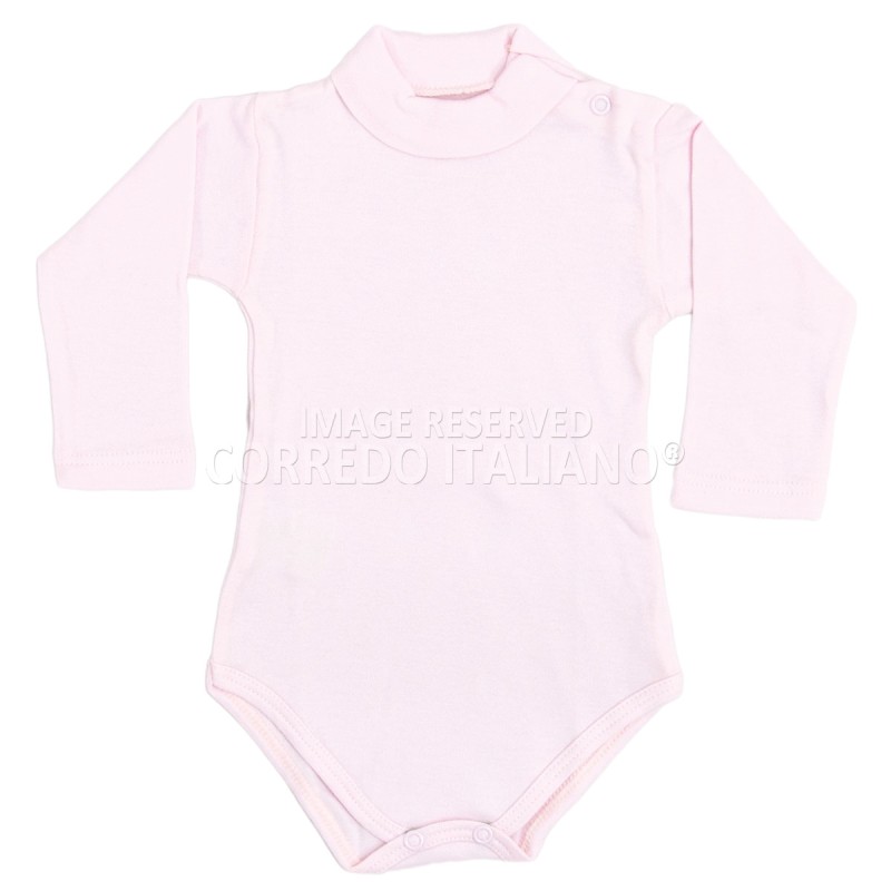 Body newborn long sleeves Pastello BY2140