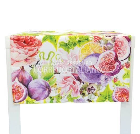 Figs - table runner pure cotton digital printed HD 2