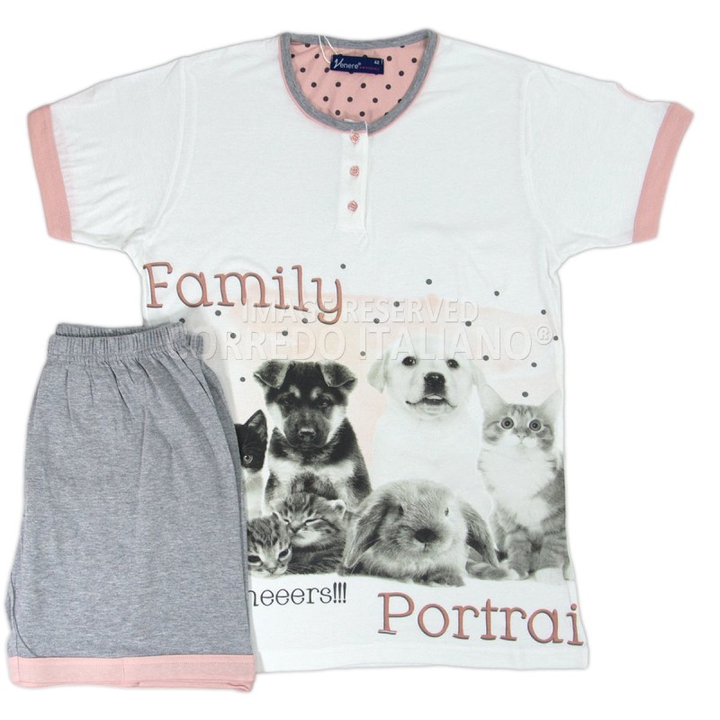 Short pajamas art. 9064