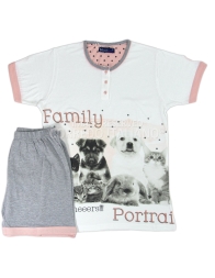 Pigiama cotone corto art. 9133