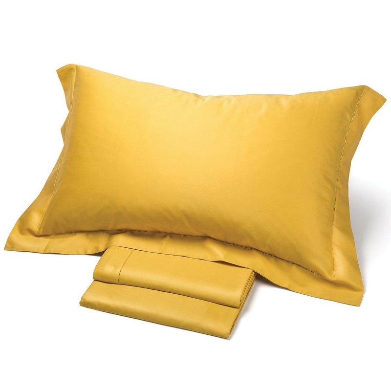 Double bed sheet set in cotton sateen...