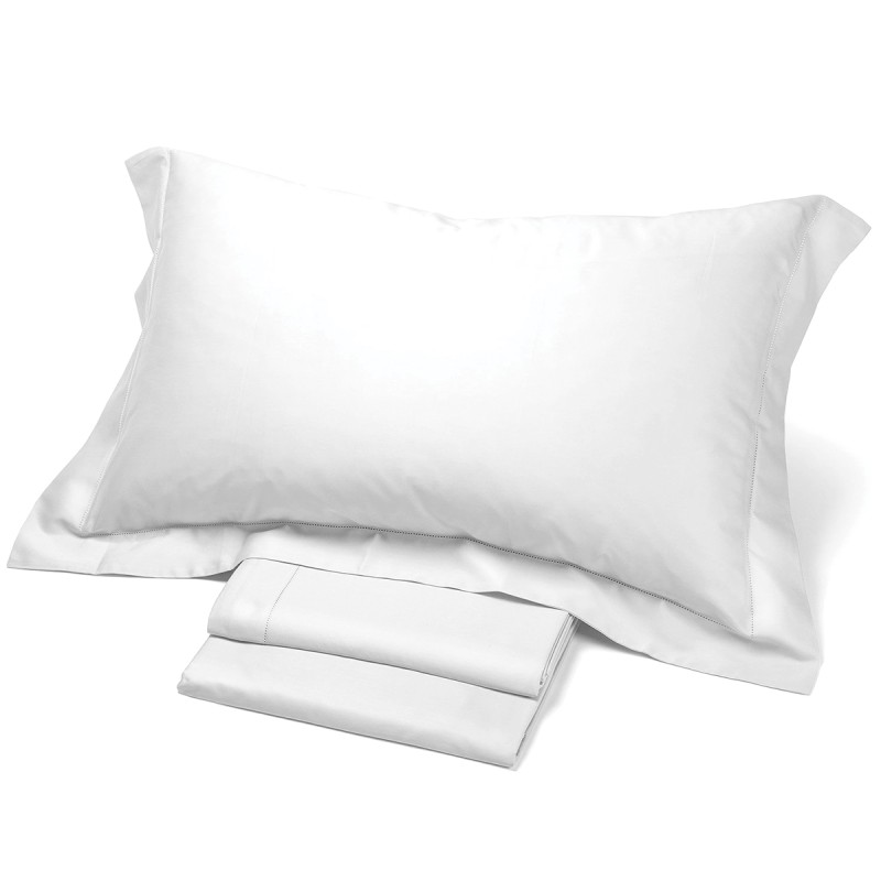 Satin - Double Bed Sheet Set in Cotton Satin by Corredo Italiano®