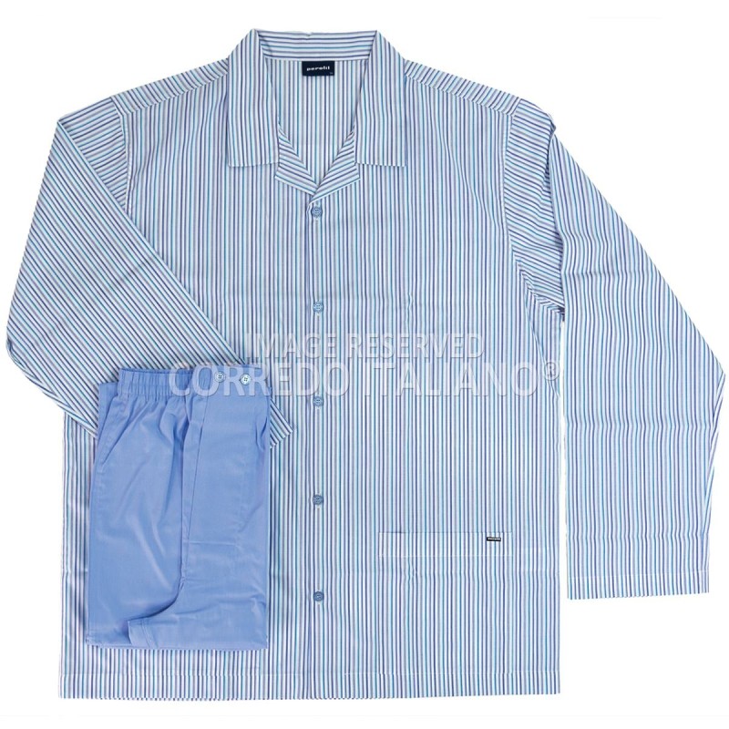 Poplin pajamas Perofil P3P1014AZ