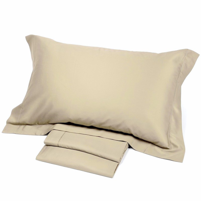 Satin - Double Bed Sheet Set in Cotton Satin by Corredo Italiano®