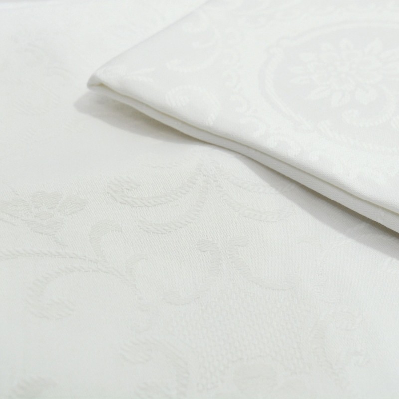 Capri - 2-pack Internal pillowcases damask zip closure