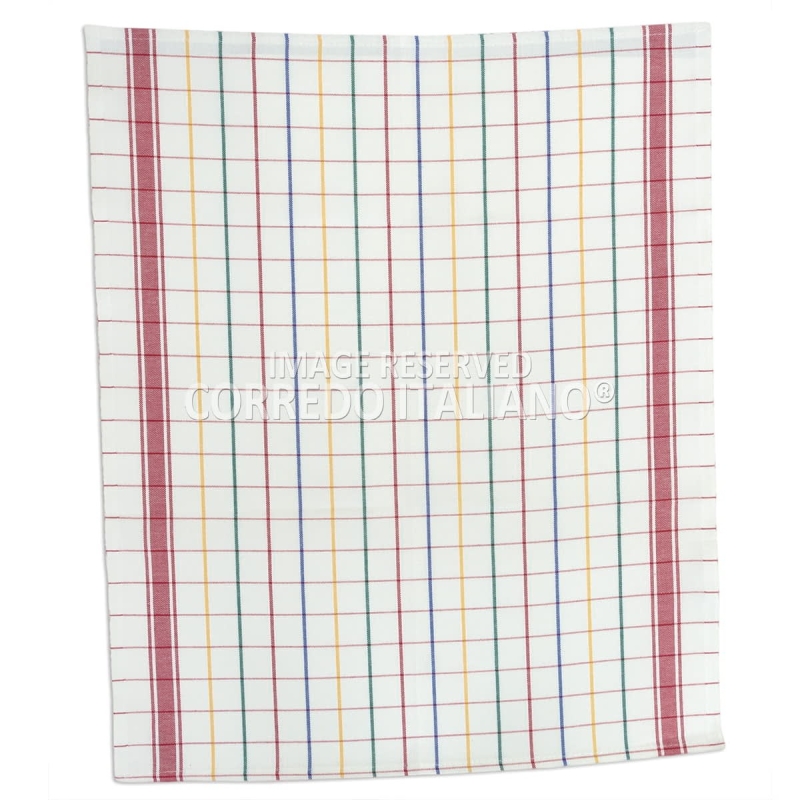 3-pack cloths multicolor pure cotton 60X70 cm