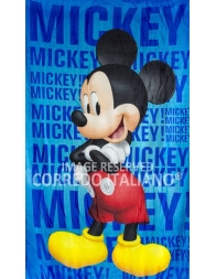 Topolino - plaid in pile agnellato 100x140 cm