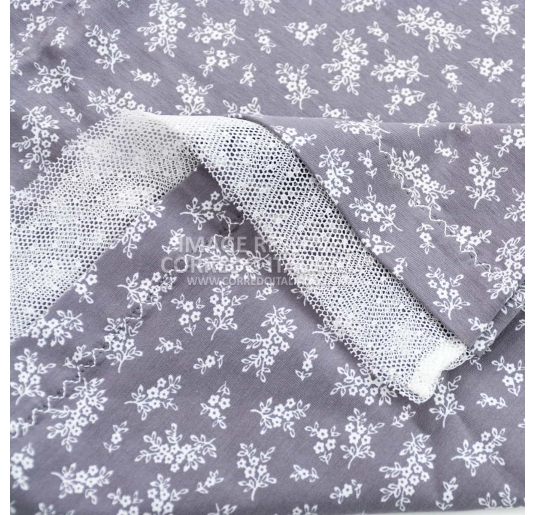 Camicia da notte donna in modal Verdiani con fiocco in pizzo 2