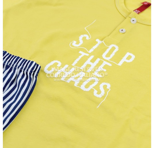 Pigiama corto in cotone art. 1679YL 2