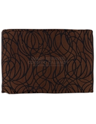 Copriletto matrimoniale jacquard bronzo con fantasia a rilievo