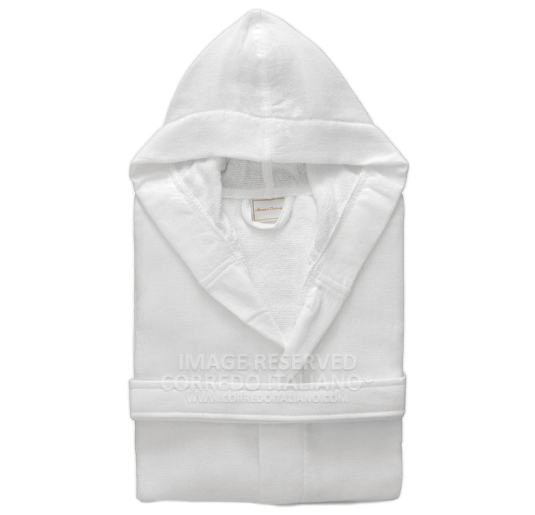 Tintunita - bathrobe with hood and side pockets 2