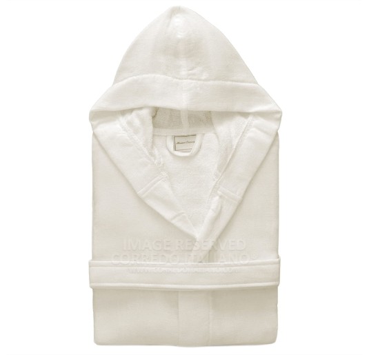 Tintunita - bathrobe with hood and side pockets 2