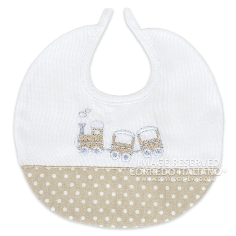 Bib in pure cotton art. CI1244