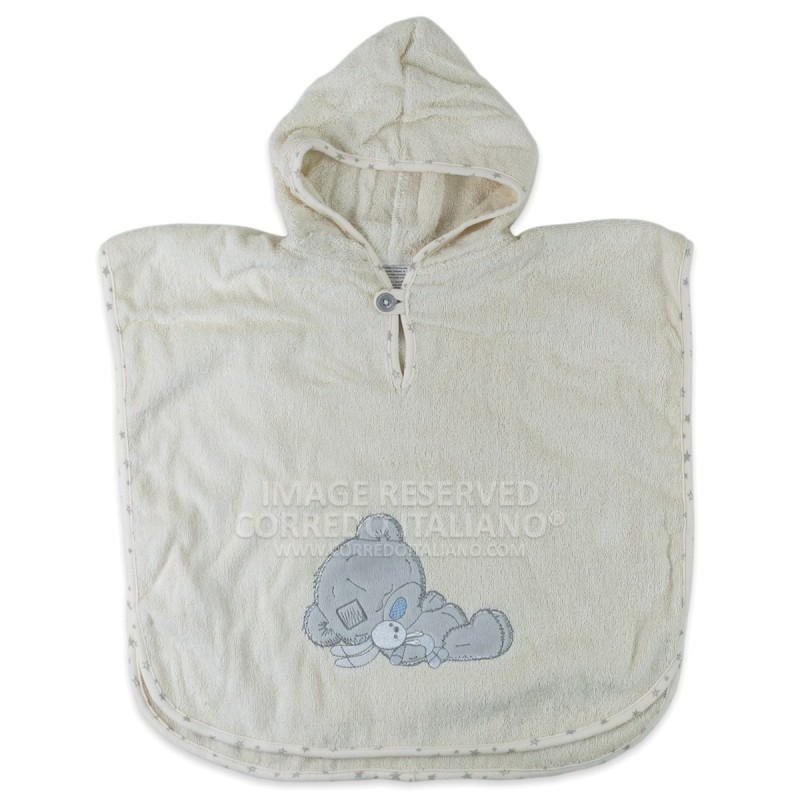 Baby bear - bathrobe poncho baby